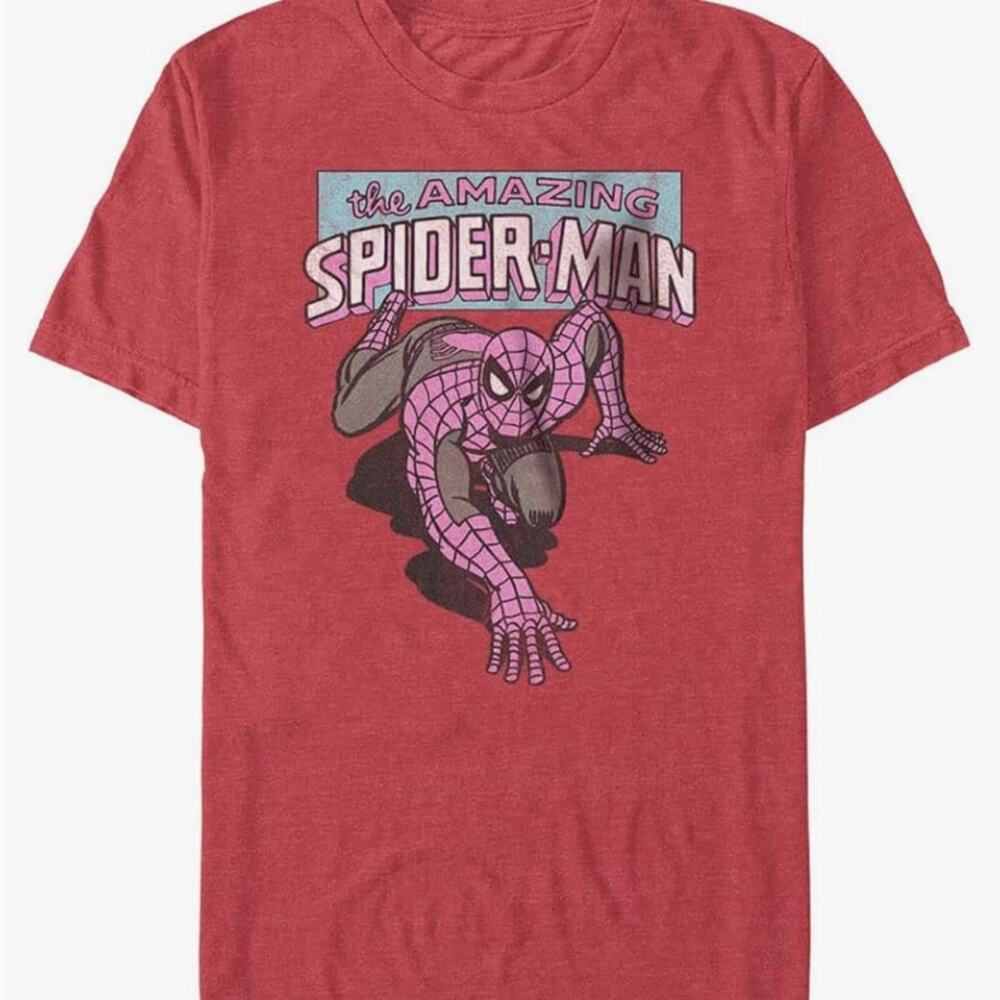 Marvel The Amazing Spider-Man Retro Graphic Short Sleeve T-Shirt NEW Large